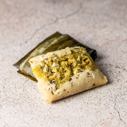 Tamal de Pollo en Salsa Verde (2uds.)